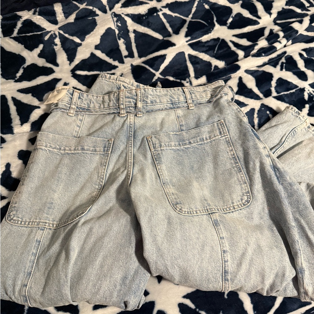 Free People Barrel Jeans - Picture 3 of 4